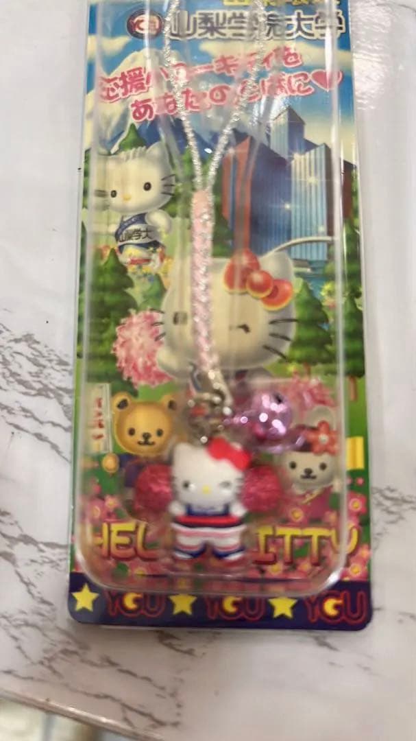 限定6,000個山梨学院大学 チアガール チアリーダー 応援 キティ ご当地