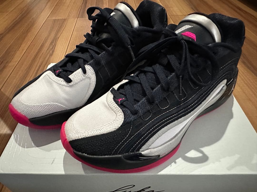 Luka 4 バスケットボールシューズ ネイビー/ホワイト/ピンク Big Kids' Jordan Luka 4 Basketball Shoes | JD Sports