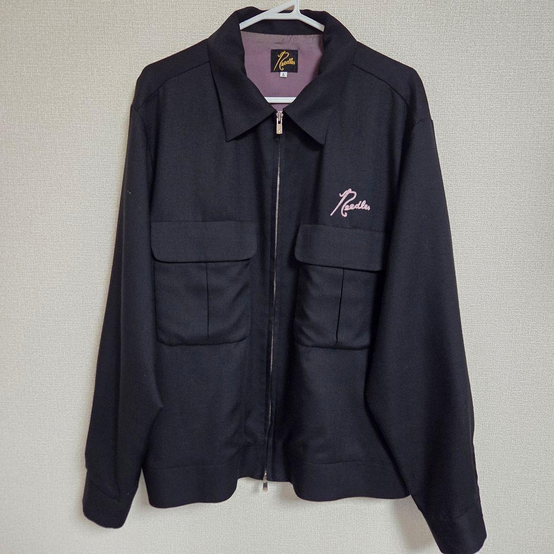 【美品】needles スーベニアジャケット　ブラック　Lサイズ