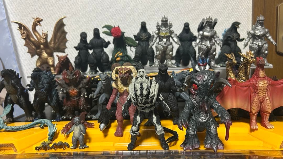 ゴジラミニソフビ　ミニバトルG ゴジラ真撃大全　まとめ リペイント！ミニバトルGゴジラ超決戦 ゴジラ1989＆真撃大全 ゴジラ