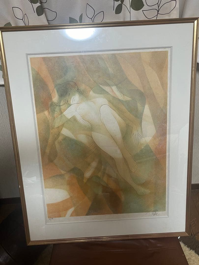 ジャン バティスト バラディエ 裸婦 リトグラフ 直筆サイン入 125部限定 ジャン バティスト バラディエ 裸婦 リトグラフ 直筆サイン入 125部