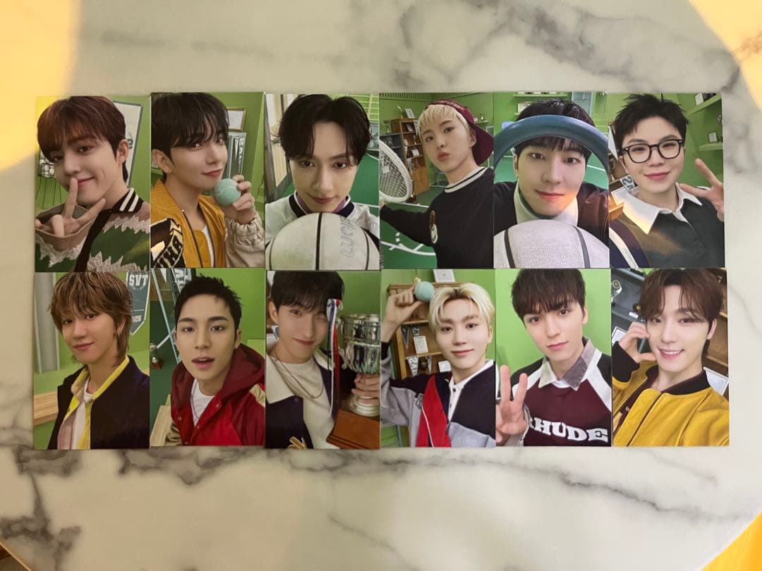 セブチ SEVENTEEN 韓国ファンミ限定 ジャケットトレカ コンプセット