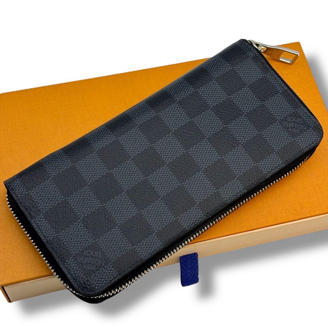 極美品✨ ルイヴィトン ジッピーウォレット ダミエコバルト ヴェルティカル