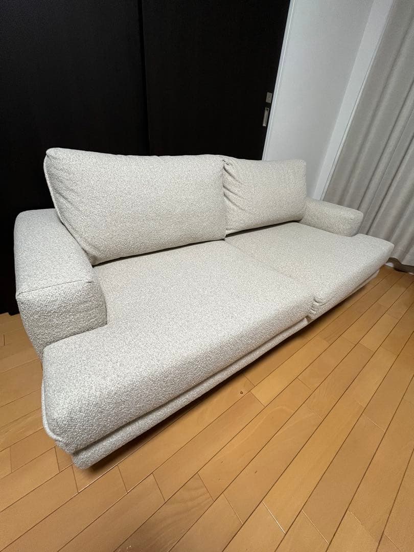 unico IRULA(イルラ) カバーリングソファ 2.5シーター - メルカリ