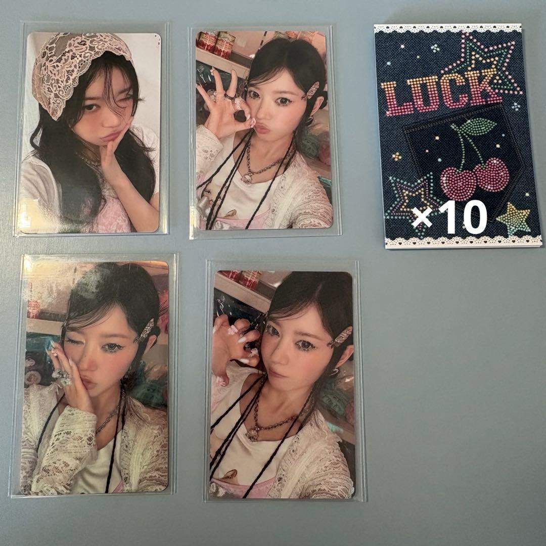 ILLIT モカ 時よ止まれ トレカセット（おまけ付き） - メルカリ