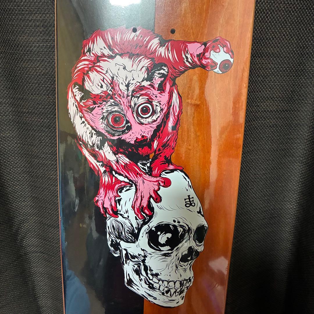 Welcome Skateboards スローロリス スケートデッキ ウェルカム 8.0インチ スケボー デッキ Welcome Skateboard Hooter