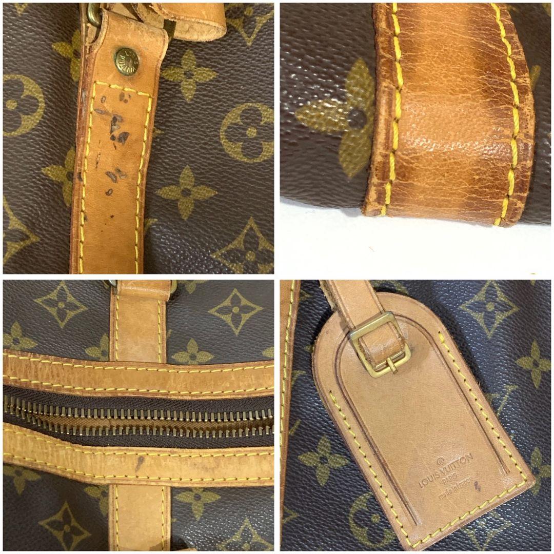 ルイヴィトン モノグラム サックスプール55 ボストン M41622 真贋済