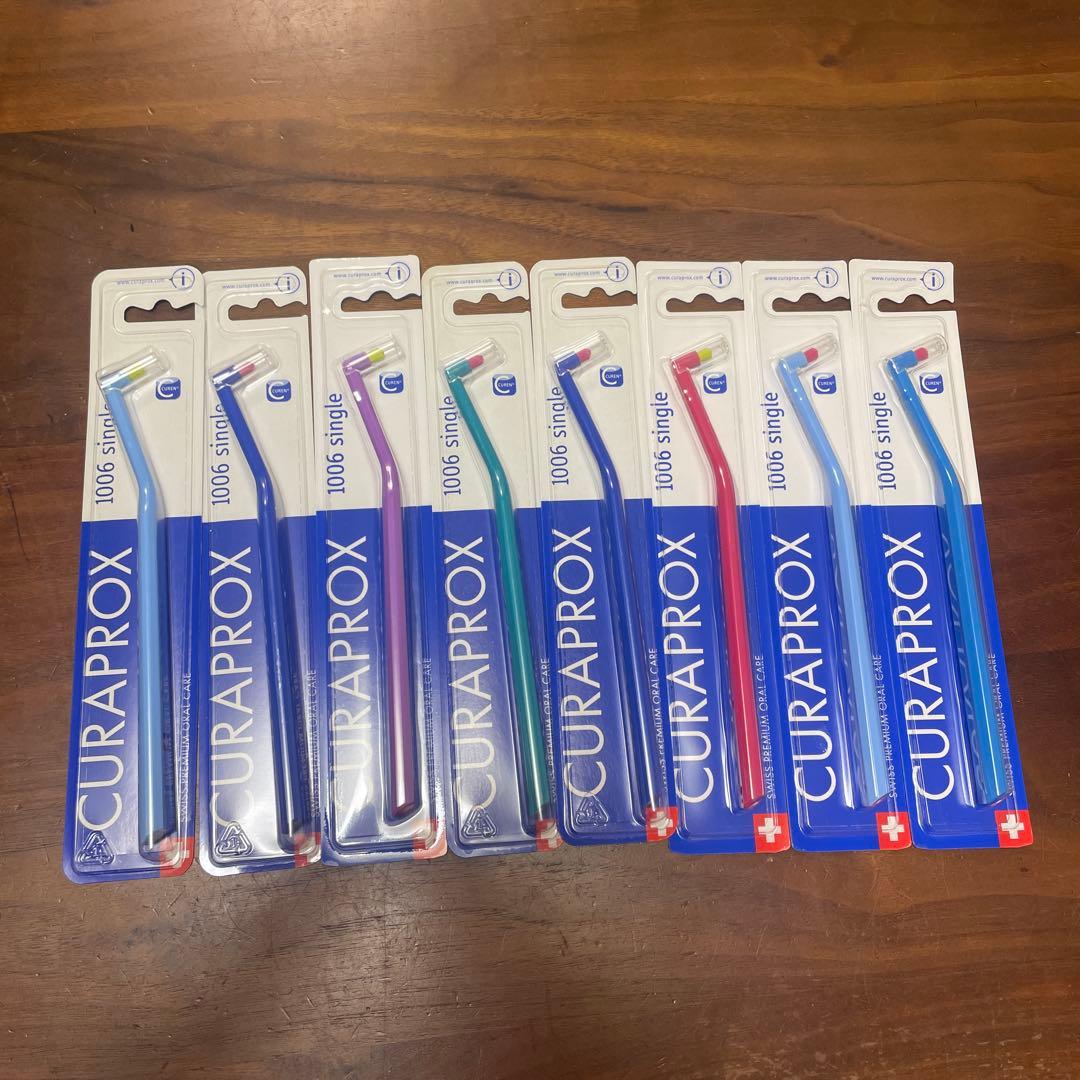 クラプロックス1006 single 歯ブラシ 8本 ポイントブラシ