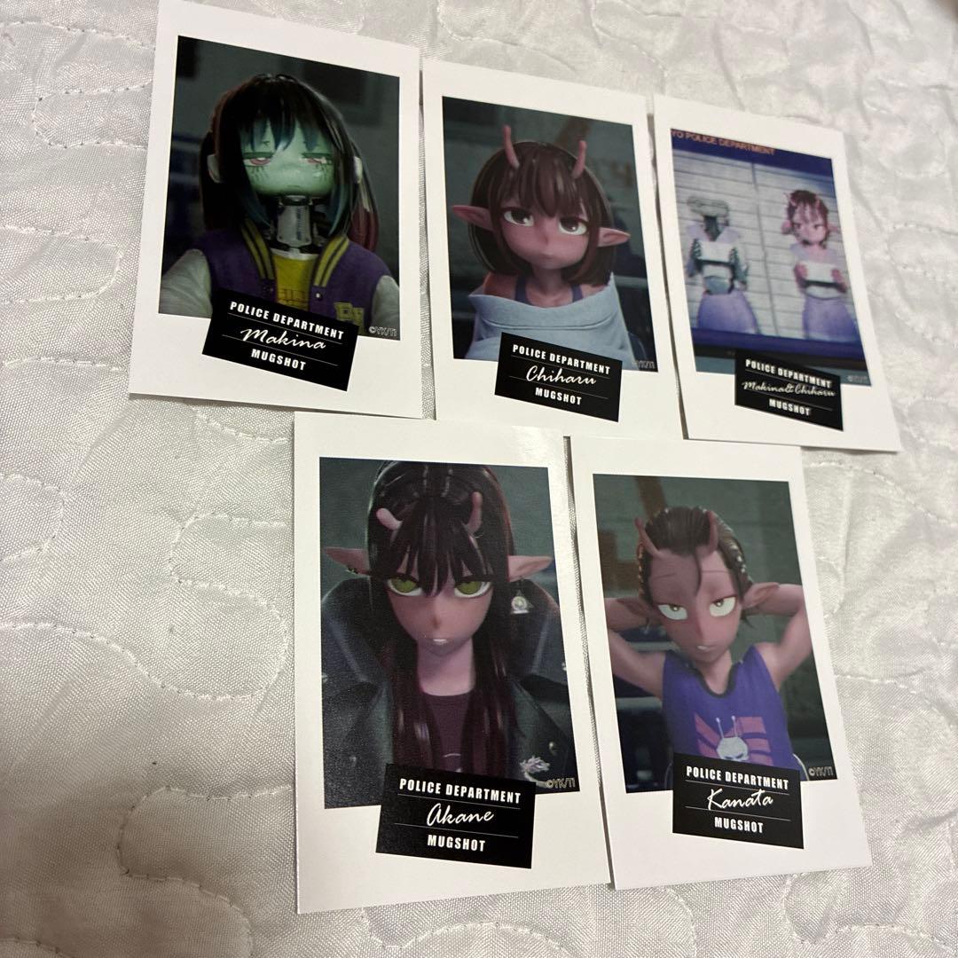 銀河特急 ミルキー☆サブウェイ マグショット5枚セット - メルカリ