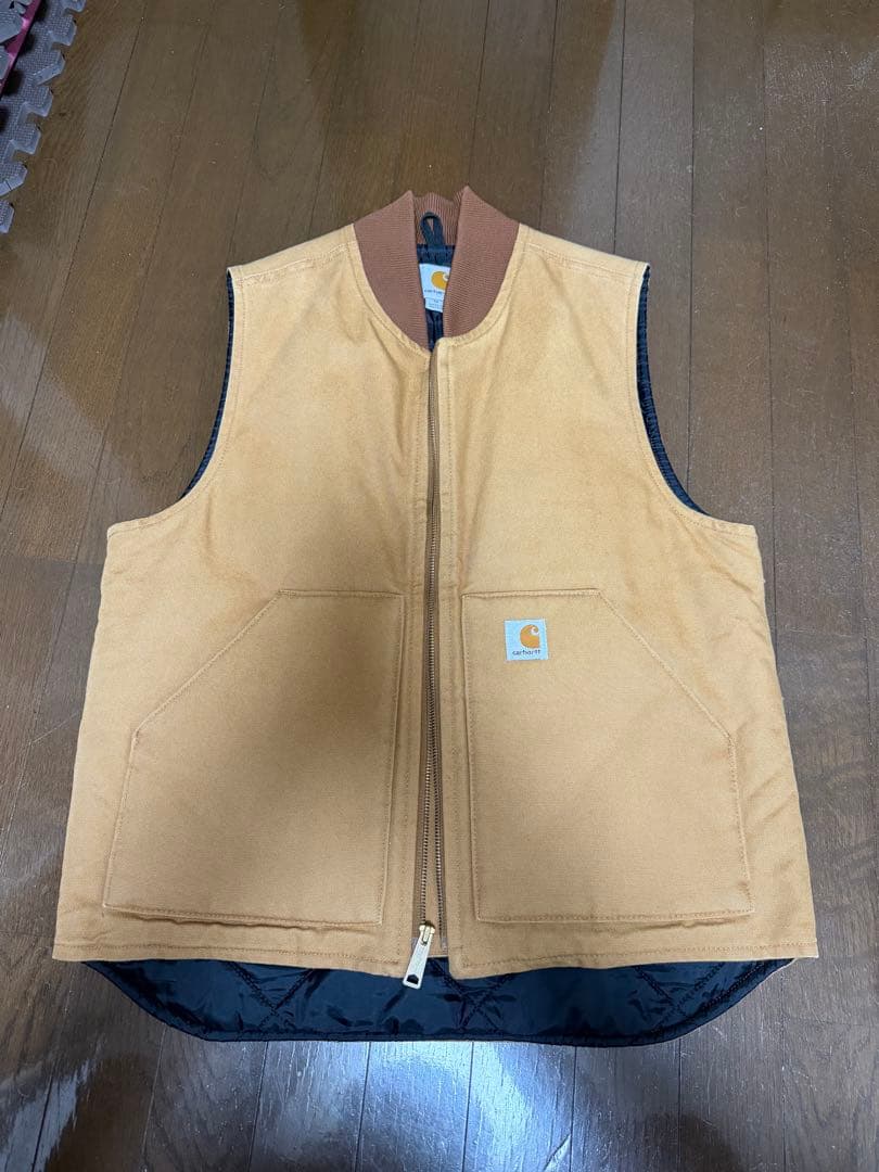 Carhartt used duck vest カーハートダックベスト