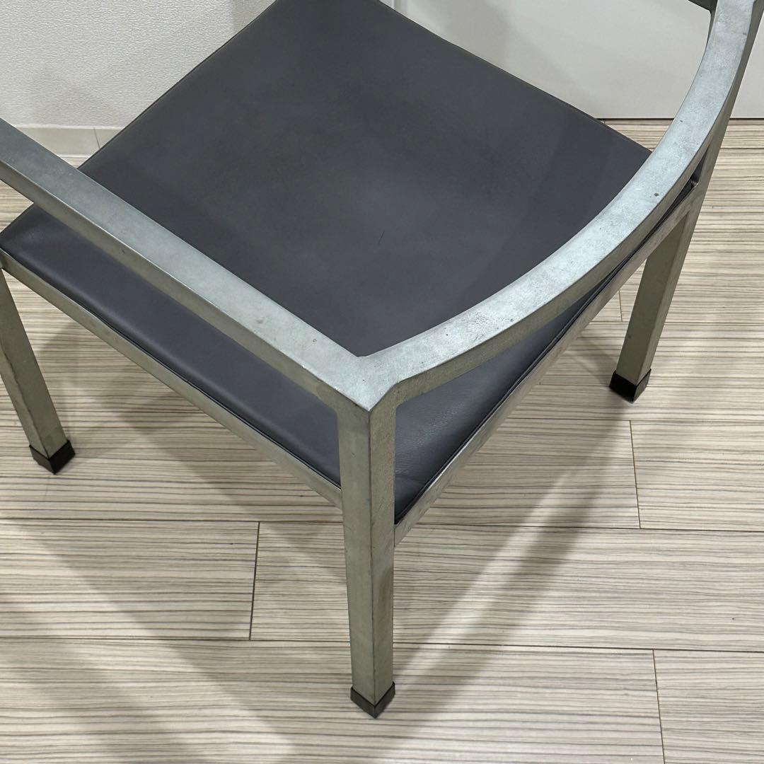 ビンテージ ポストモダン スチールフレームチェア 川久保玲 倉俣史郎