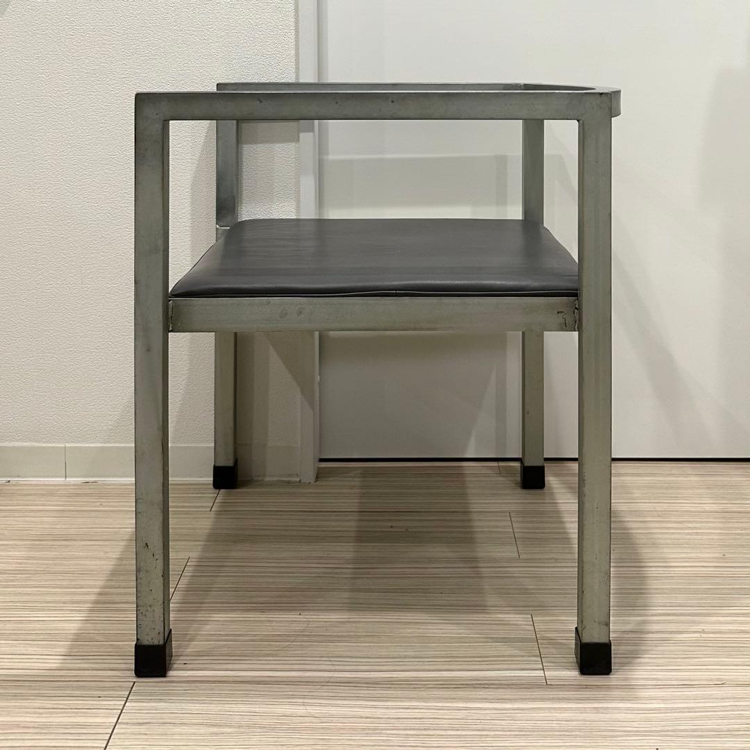 ビンテージ ポストモダン スチールフレームチェア 川久保玲 倉俣史郎