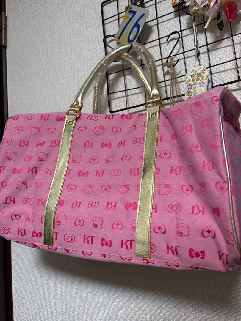 ハローキティ ボストンバッグ sanrio characters】HELLO KITTY/ハローキティ 折りたたみ ボストン