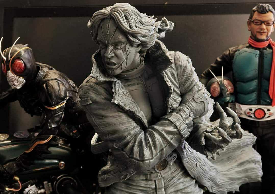 1/6スケール 新仮面ライダー ガレージキット (未組み立て未塗装