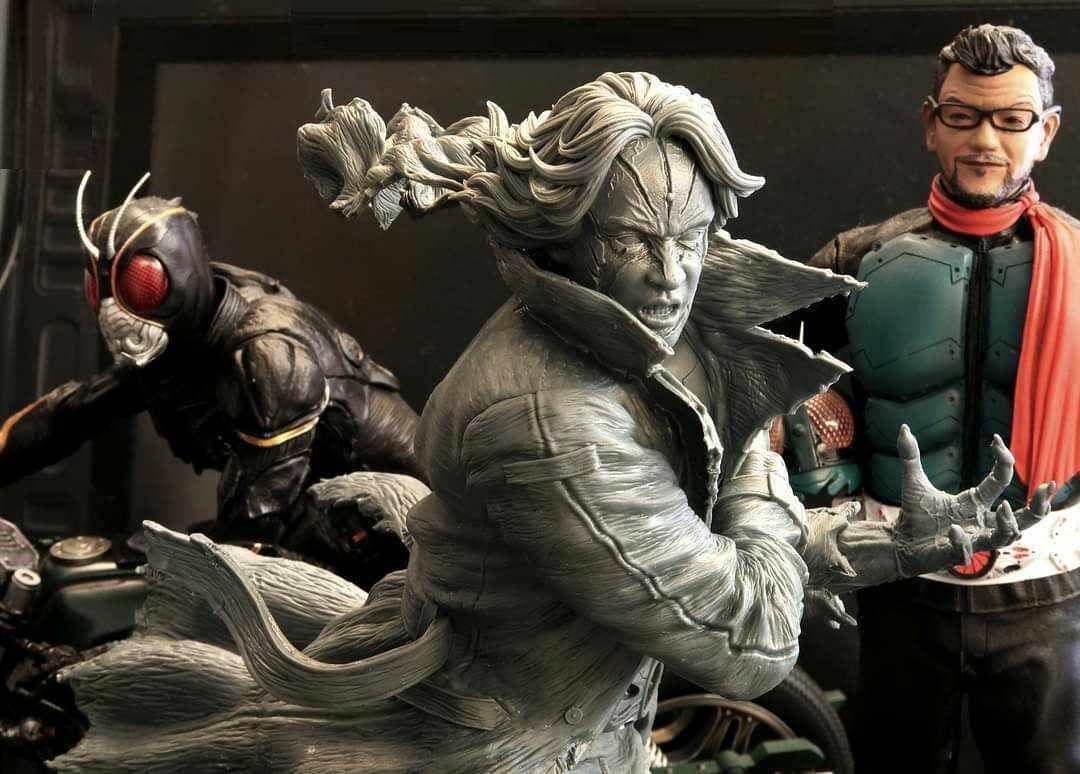 1/6スケール 新仮面ライダー ガレージキット (未組み立て未塗装