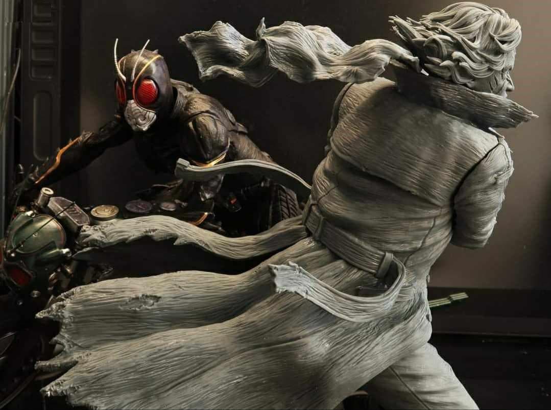 1/6スケール 新仮面ライダー ガレージキット (未組み立て未塗装