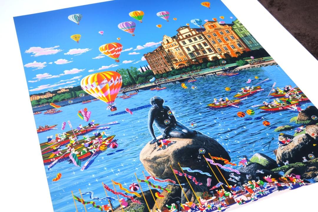 ヒロ・ヤマガタ】 プリンセスマーメイド シルクスクリーンシート 山形