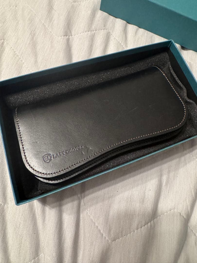 ラストクロップス 長財布 財布 ブリスターL 黒 サドルプルアップ
