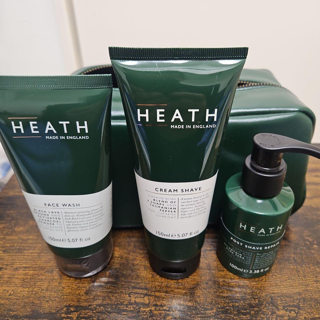 新品未使用 HEATHフェイスウォッシュ クリームシェーブ アフターシェーブ