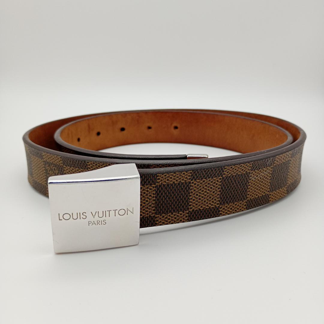 LOUIS VUITTON サンチュール キャレ ダミエ エベヌ M6803 11691578.jpg