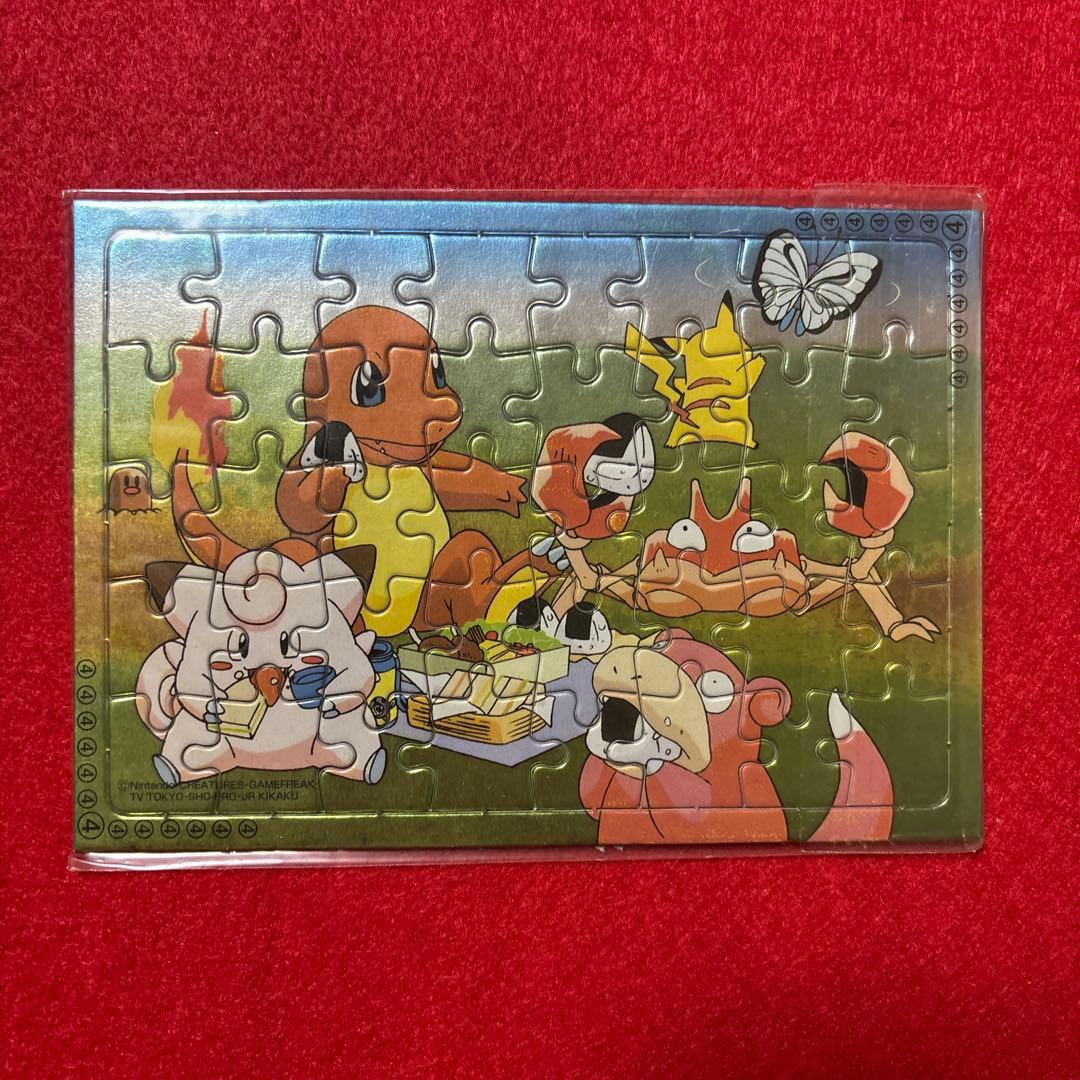 食玩 パズル 全4種×2 ポケットモンスター ポケモンジグソー 全8種