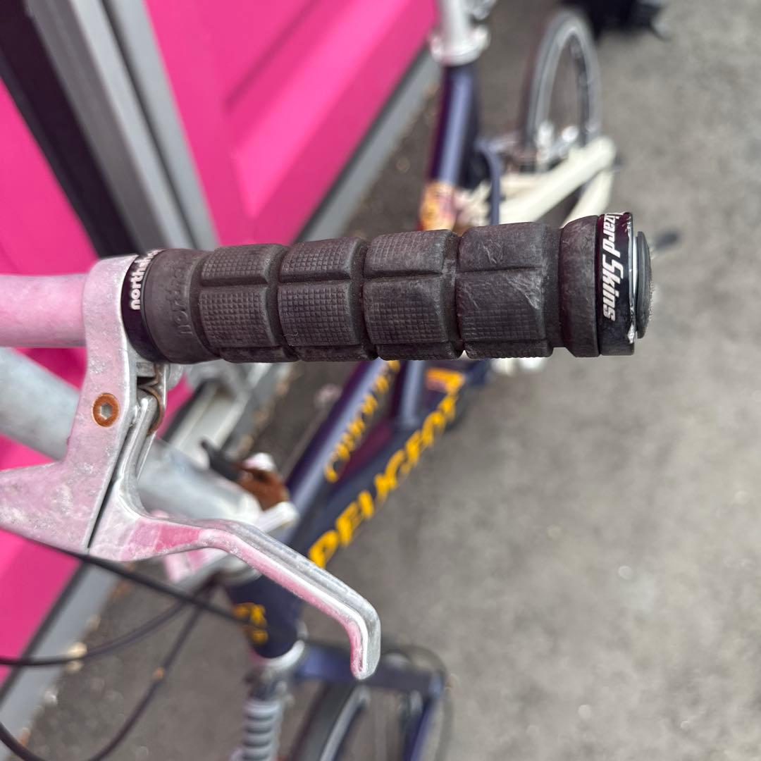 PEUGEOT 折りたたみ自転車 ネイビー CRIQUET - メルカリ