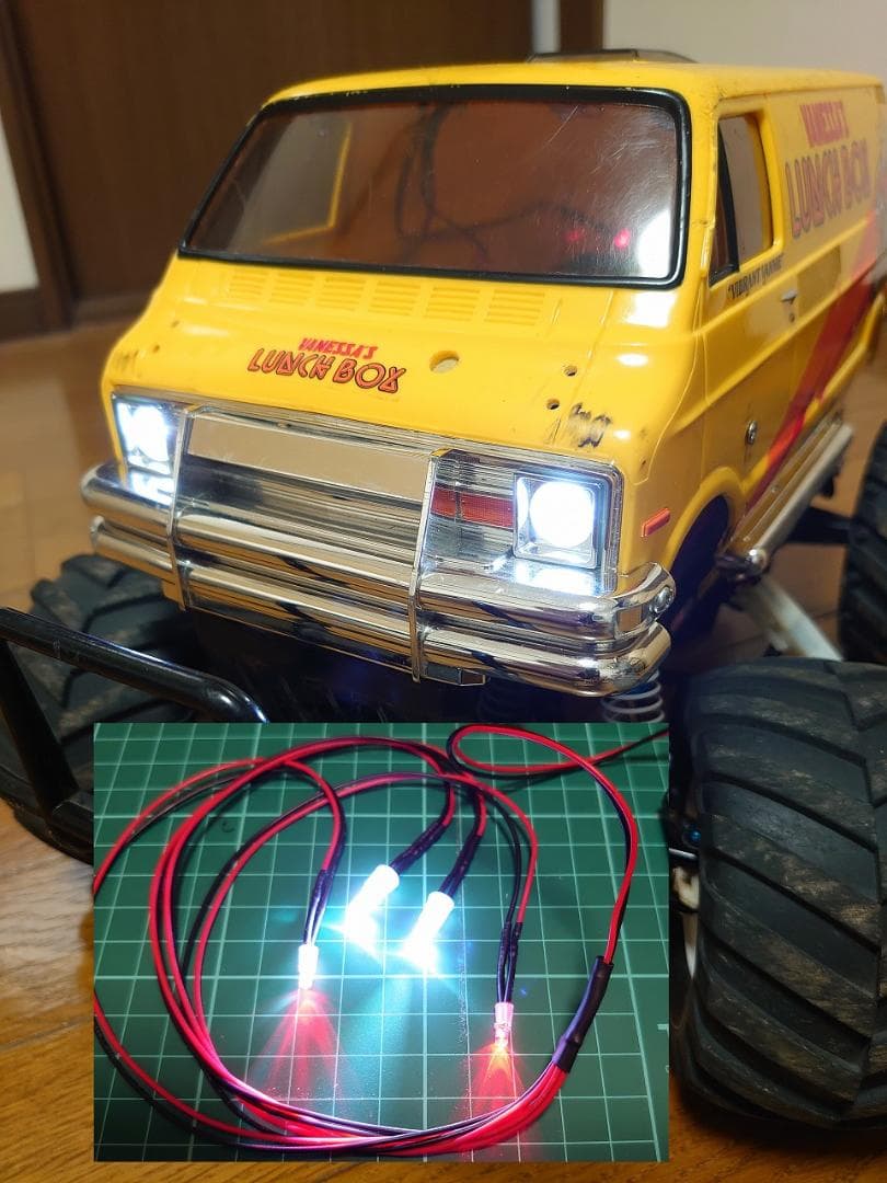 タミヤ ランチボックス LEDセット ラジコンミッドナイトパンプキン