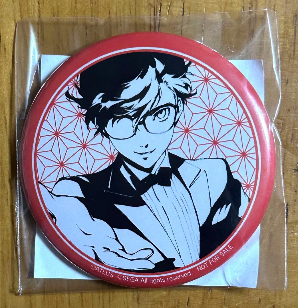 ペルソナ5 ジョーカー　 ～Q番シアターへようこそ～　缶バッチ