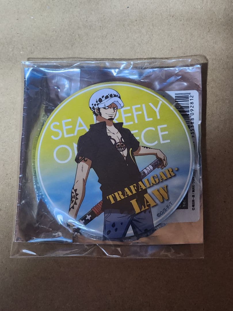 ONE PIECE ワンピース 海ほたる コラボ トラファルガー・ロー 缶バッジ