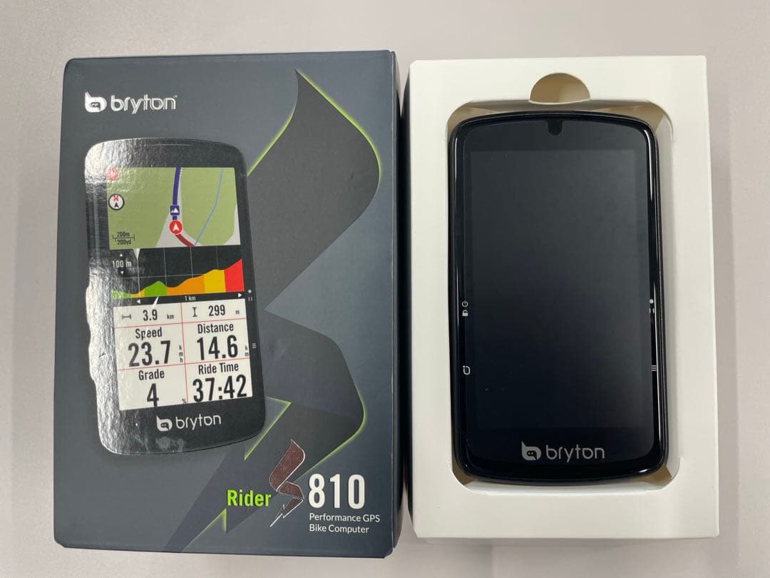 ブライトン Rider S810 サイクルコンピュータ本体　おまけ付き