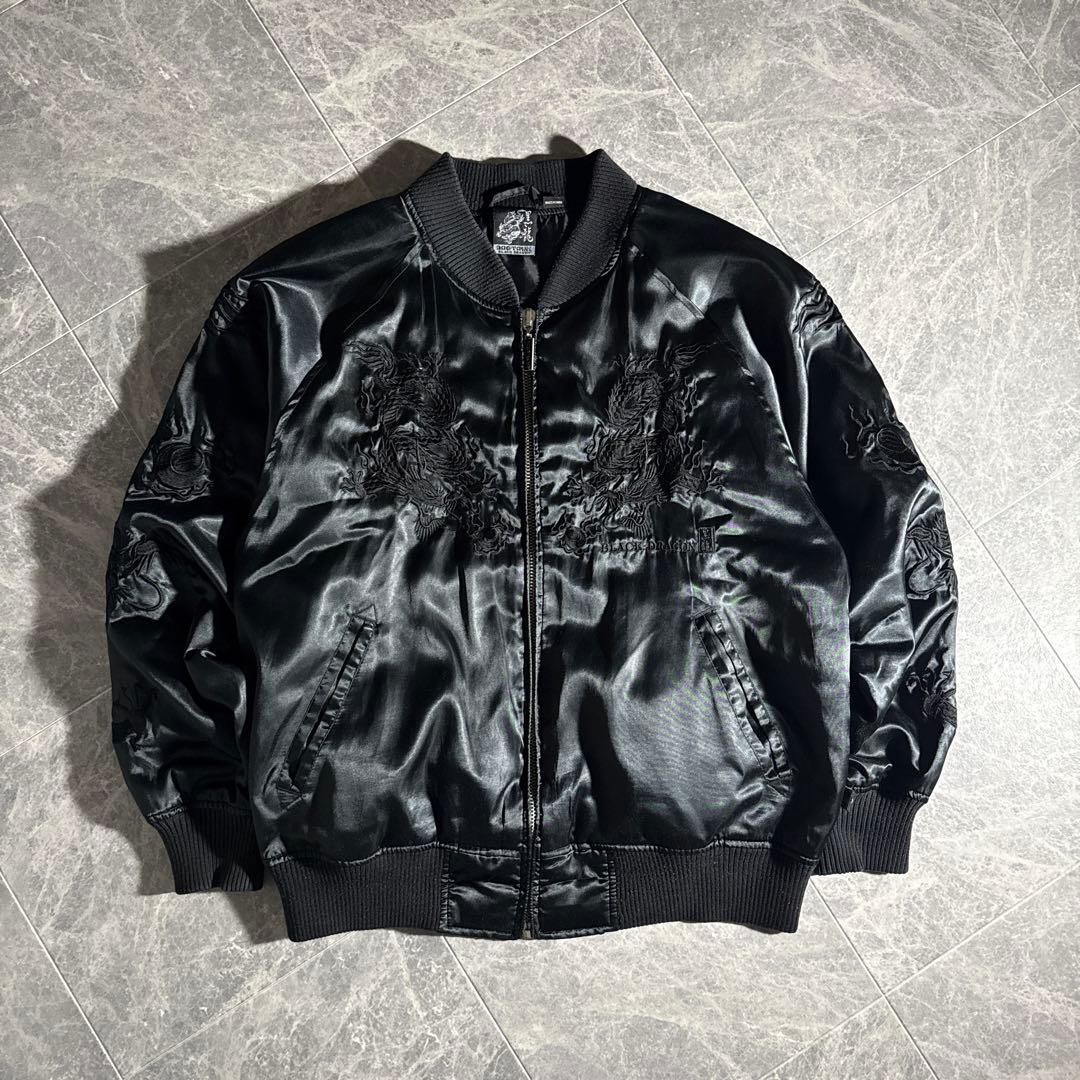 DOG TOWN スカジャン ALL BLACK