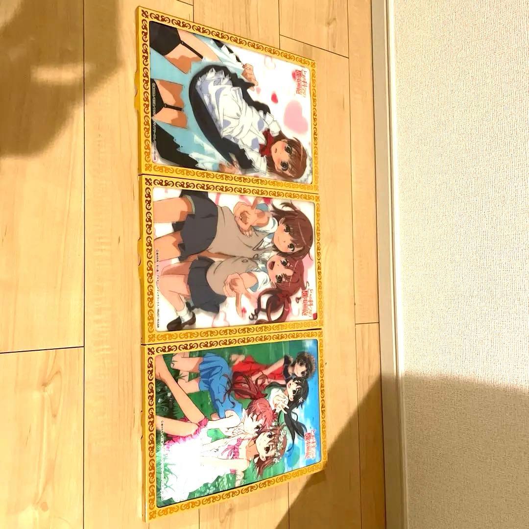 とある科学の超電磁砲3Dポスター