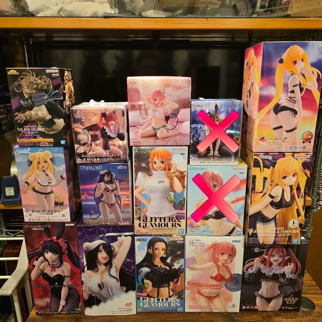 アニメキャラクター美少女 フィギュアセット 15体