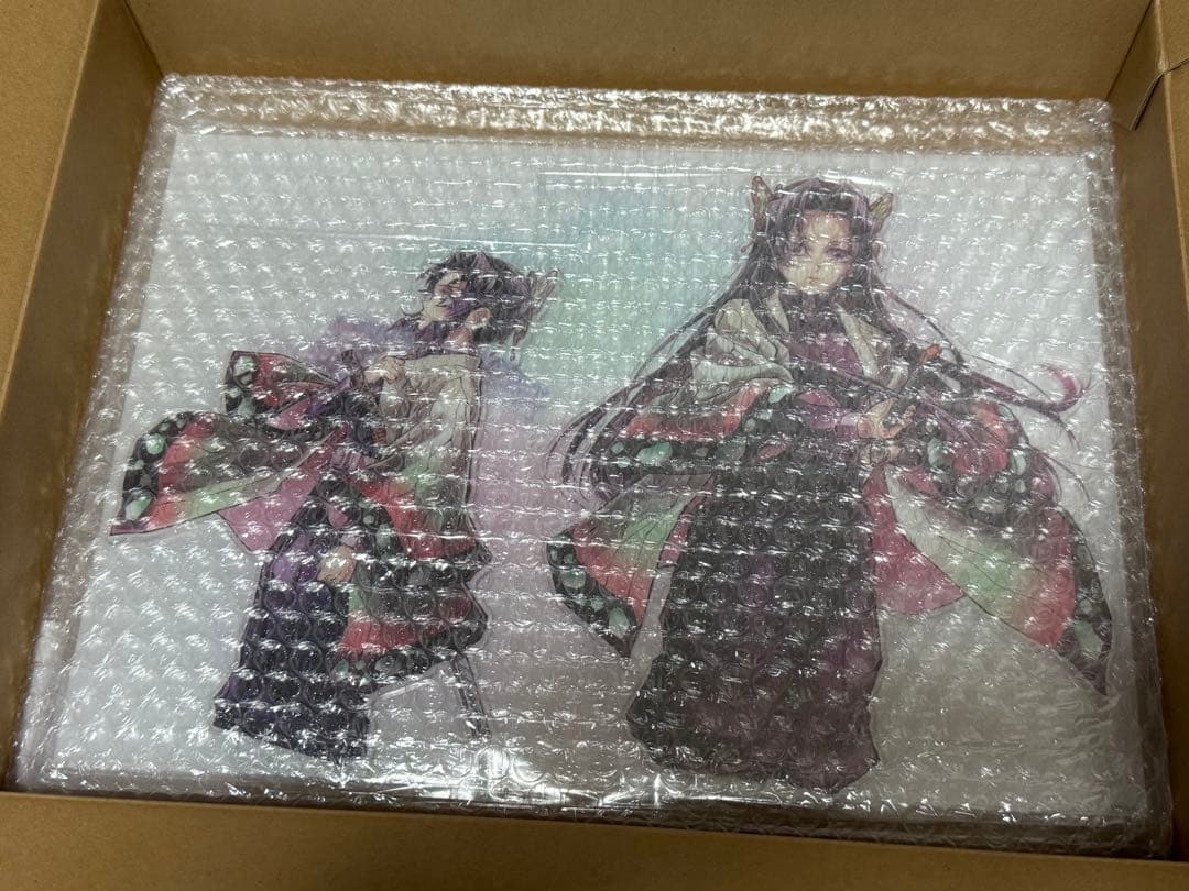 鬼滅の刃　しのぶとカナエ A賞 ビッグアクリルスタンド 鬼滅の刃 WEBSHOPくじ 繋ぐ しのぶとカナエ A賞 ビッグアクリル