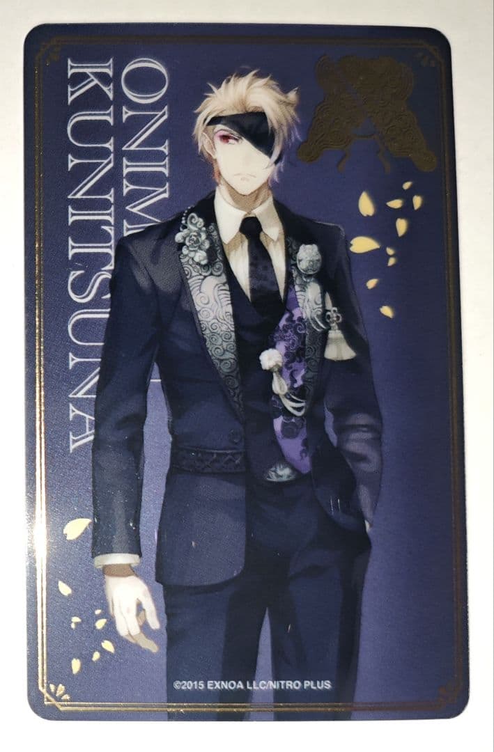 刀剣乱舞 とうらぶ 鬼丸国綱 祝装箔押しクリアカード 大本丸博 - メルカリ