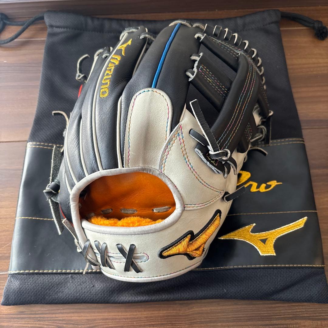 ミズノプロ　AXI① 軟式オプションオーダー　グローブ　HAGA JAPAN製