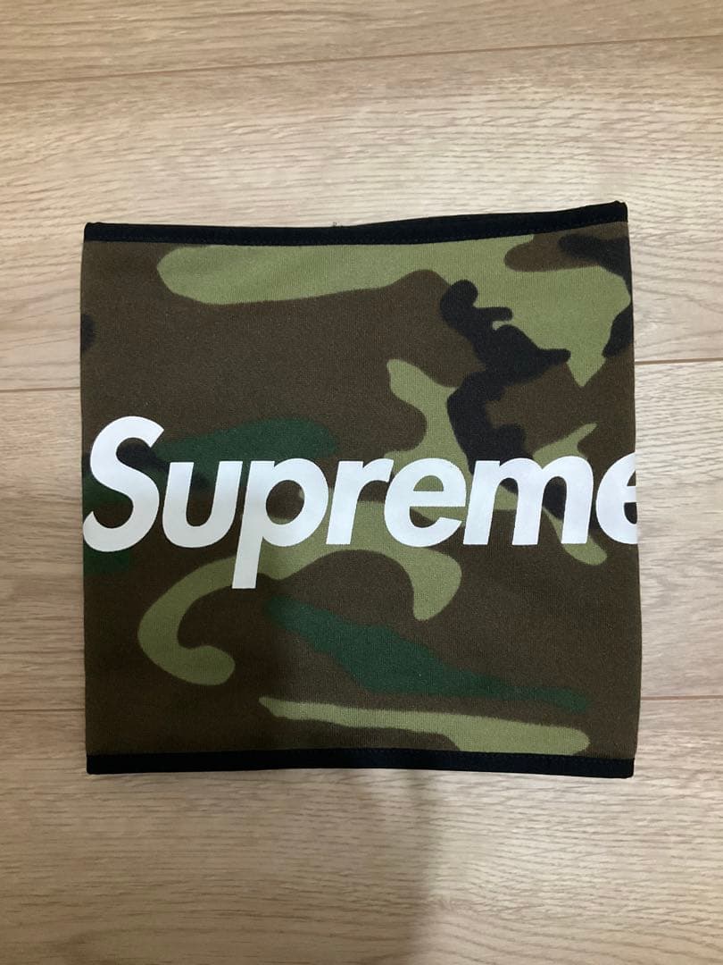 Supreme neck gaiter camo 【美品】
