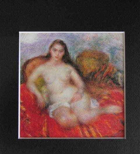 伊藤清永、【デイバンによる】、希少な大判額装用画集より、美品、日本人画家