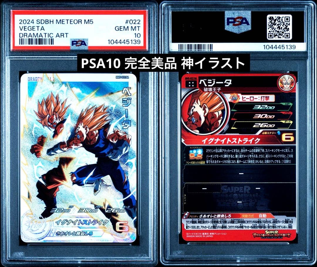 MM5 022 DA ベジータ PSA10