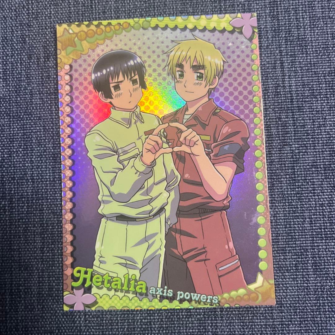 削除可能性あり】ヘタリアトレカ レア 島国同盟 本田菊 アーサー