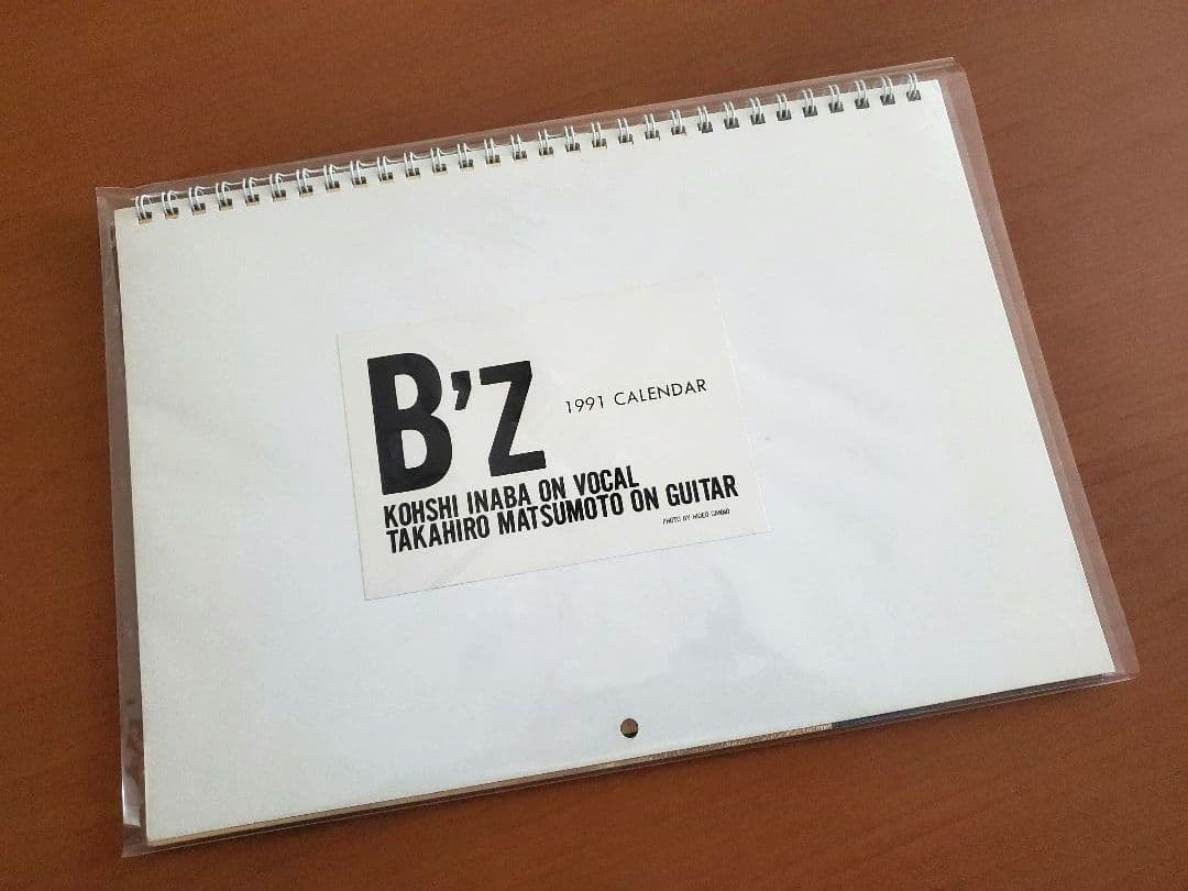 B'z　カレンダー＆ステッカー