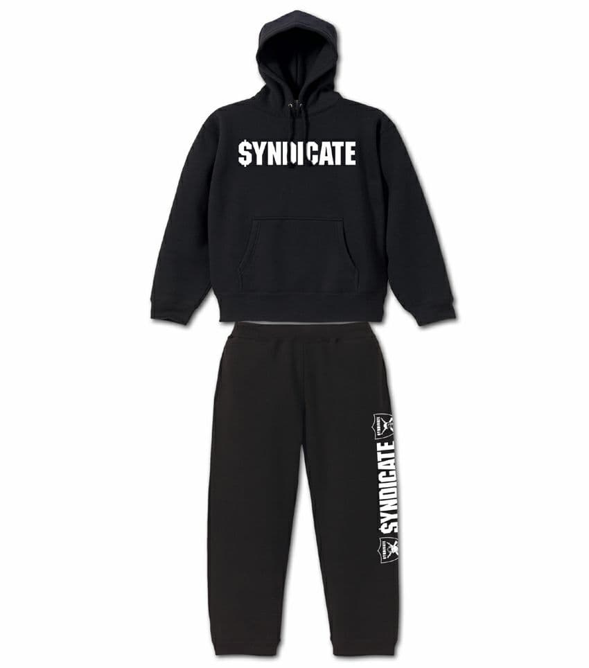 新品未使用☆ライムシンジケート☆OGプルオーバーセットアップ☆黒XXL