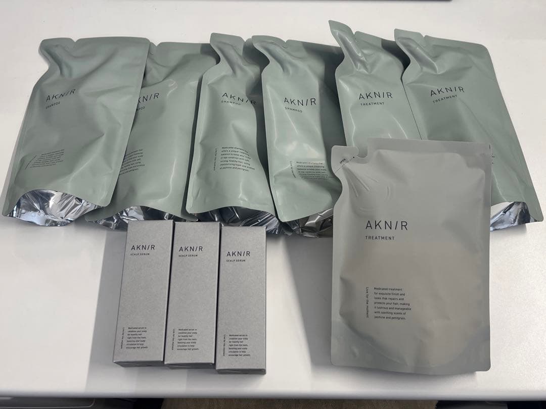 ミンミンです！アクニー シャンプー＆トリートメント＆セラムセット!! 薬用ヘアシャンプー＆トリートメントセット｜AKNIR（アクニー） 公式