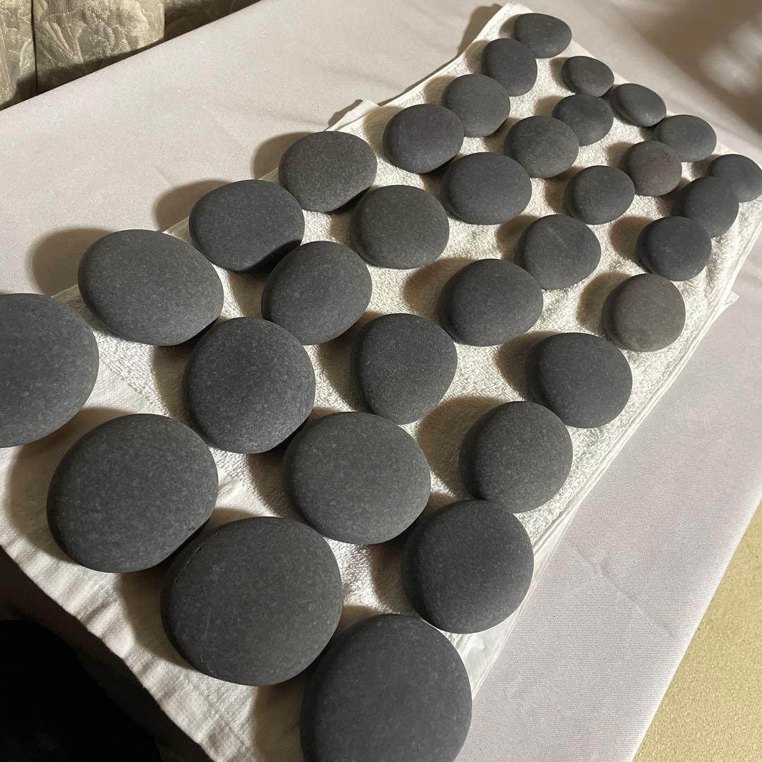 【kiyoさま専用】ホットストーン　玄武岩　アリゾナ　マッサージストーン　33個