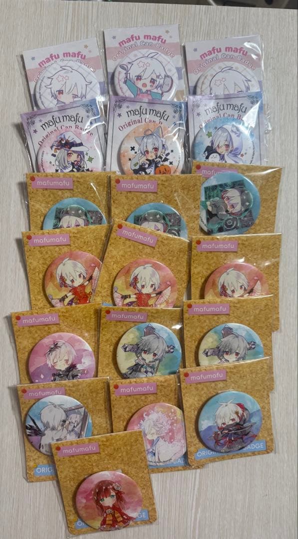 まふまふ 缶バッジ 未開封 ファミマコラボ 19個 まとめ売り - メルカリ