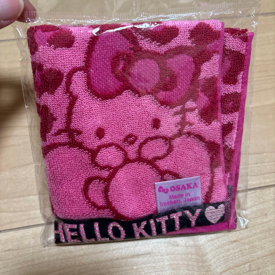 ハローキティ タオル ミニタオル 大阪限定 ご当地キティ タオル