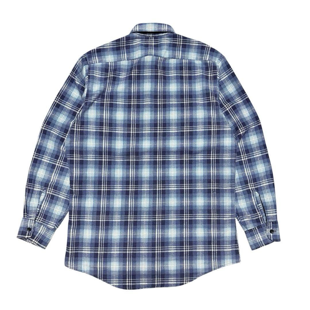 希少M 好配色 70s Sears Fieldmaster オンブレ ネルシャツ - メルカリ