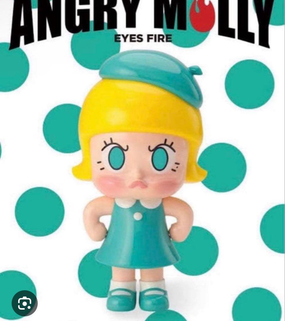 popmart ANGRY MOLLY EYES FIRE限定