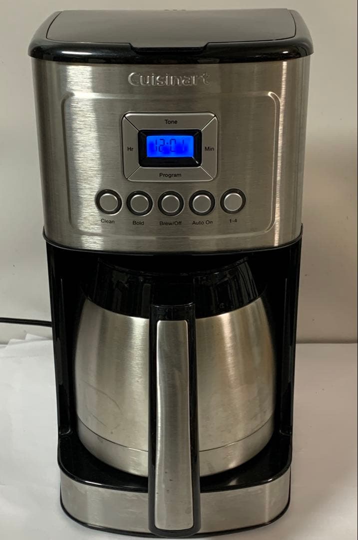 Cuisinart 12カップ ステンレス製 プログラマブル コーヒーメーカー