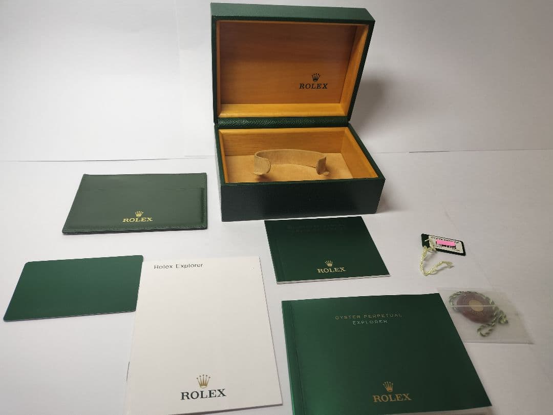 ロレックスエクスプローラー箱と付属品セット